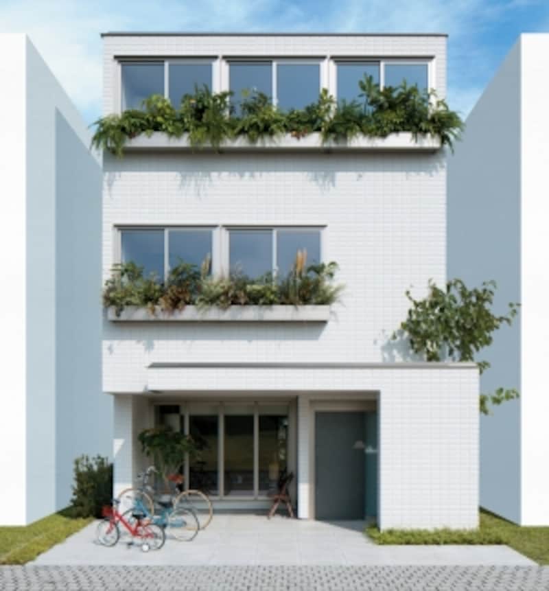 素敵な外観」と言われる3階建て住宅をつくる方法 [3階建て住宅で暮らす 