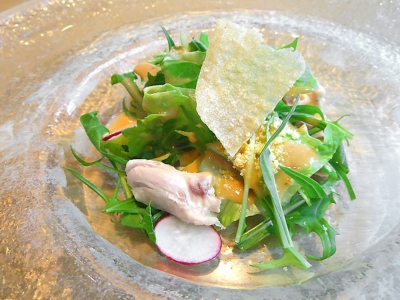 棒々鶏サラダ仕立て