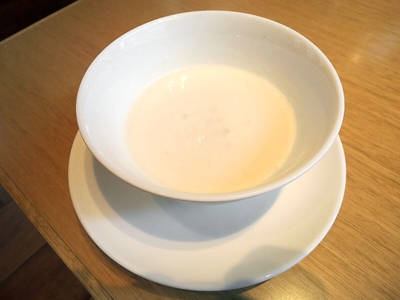 タピオカ入りココナッツミルク