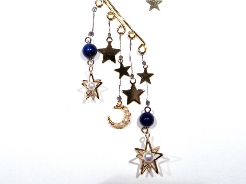 夜空のイヤーフック