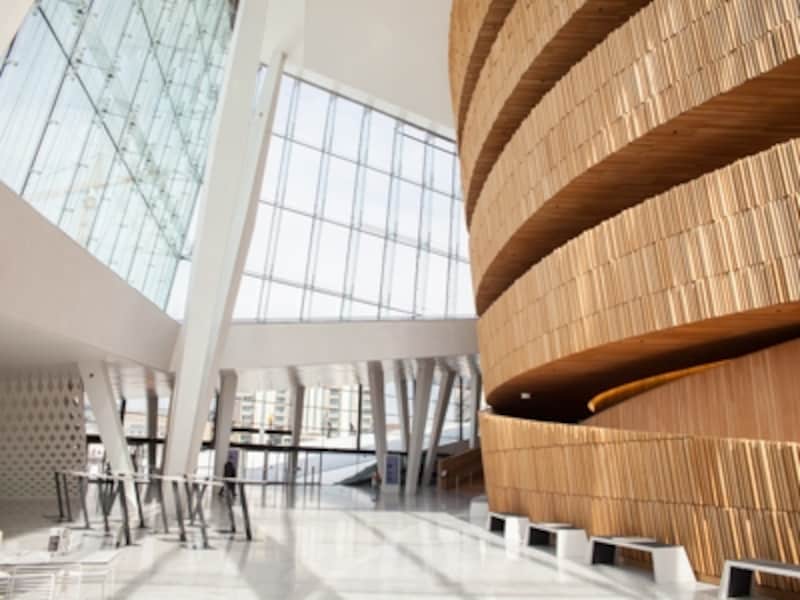 オペラハウスの中はこんな感じ