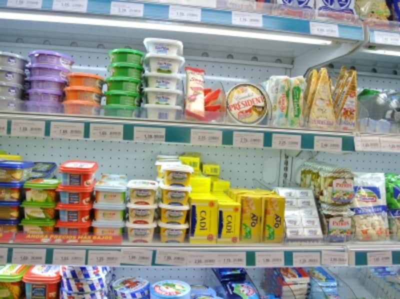 スーパーマーケットで買い物をするのも楽しみのひとつ！