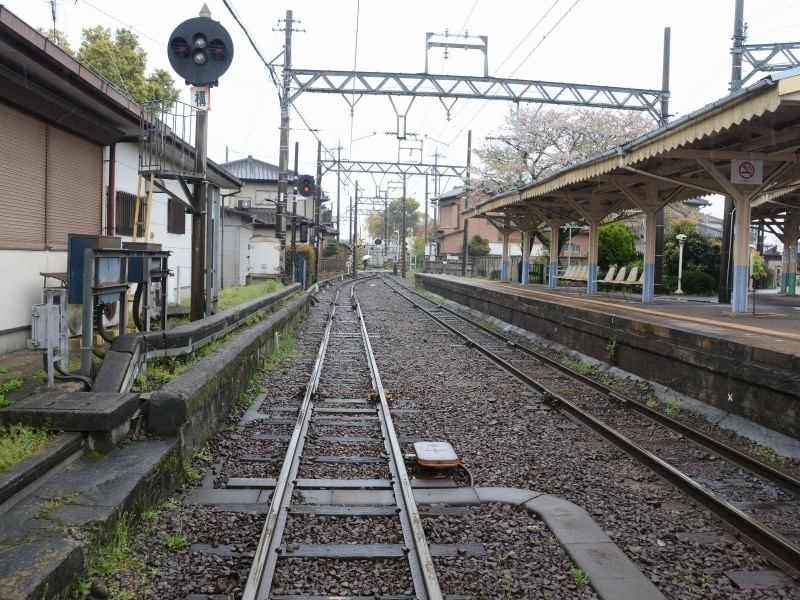 幅が762mmの線路