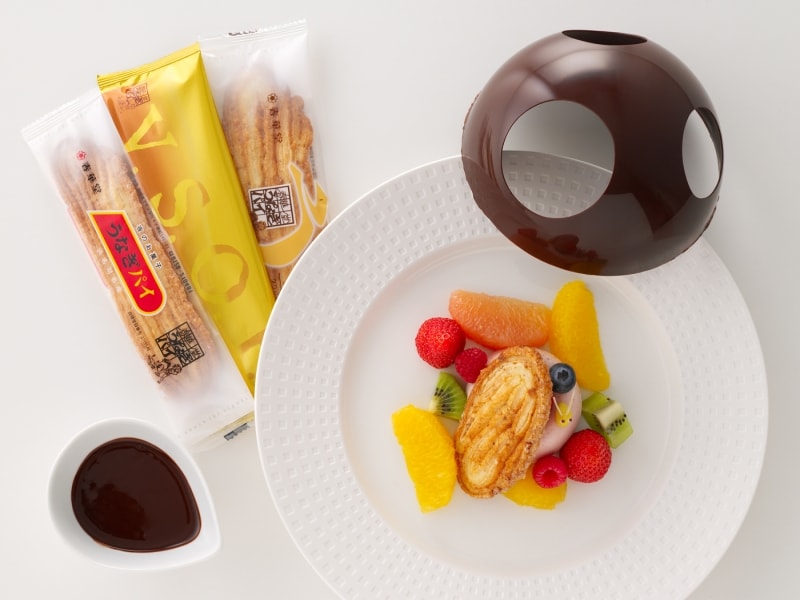 限定スイーツ「4種のうなぎパイ&メルティングショコラ」
