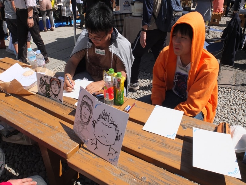 「似顔絵」のお店