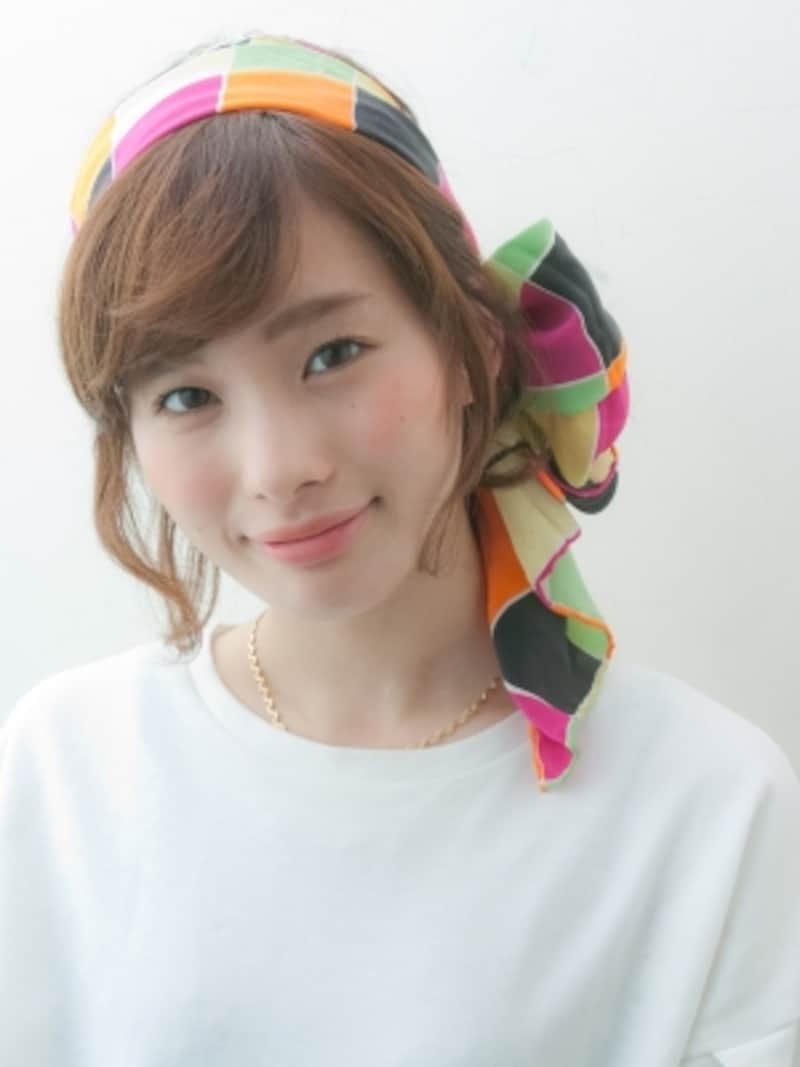 簡単おしゃれ ボブスカーフヘアアレンジ ヘアアレンジ All About 簡単おしゃれ ボブスカーフヘアアレンジ ヘアアレンジ All About