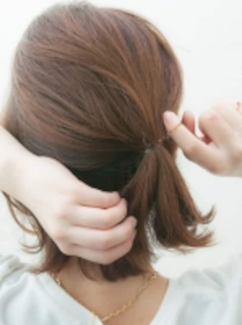 簡単おしゃれ ボブスカーフヘアアレンジ ヘアアレンジ All About