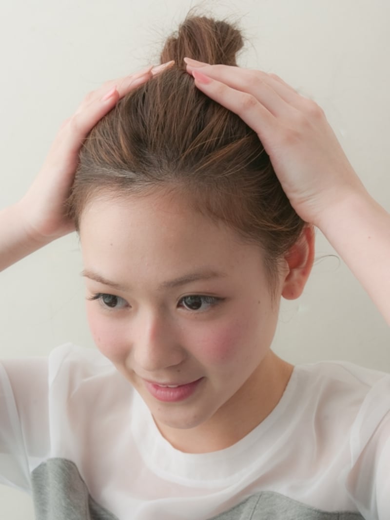 ワックスをもう1度つけて表面の毛を押さえる