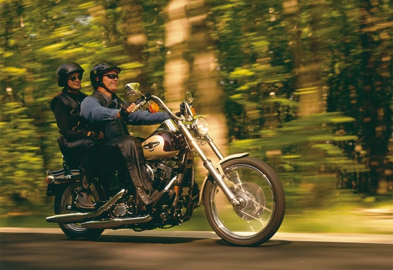 軽快なライディングも楽しめるビッグツインモデル、ダイナ。カスタムのバリエーションが豊富な点も魅力的