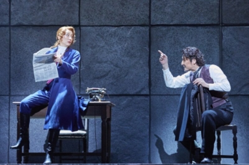 『シャーロックホームズ２undefinedブラッディ・ゲーム～』撮影：難波亮