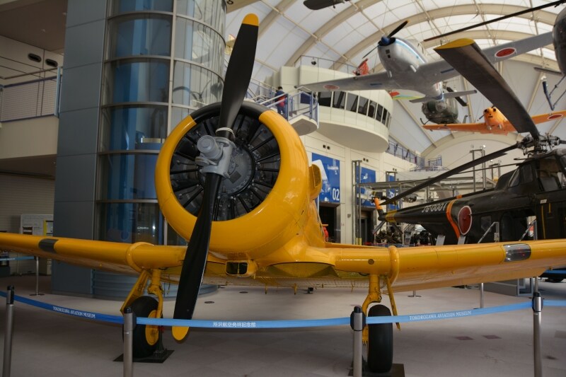 中間練習機のベストセラー、ノースアメリカンT6G