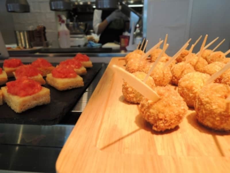 スペイン風の小さなお総菜