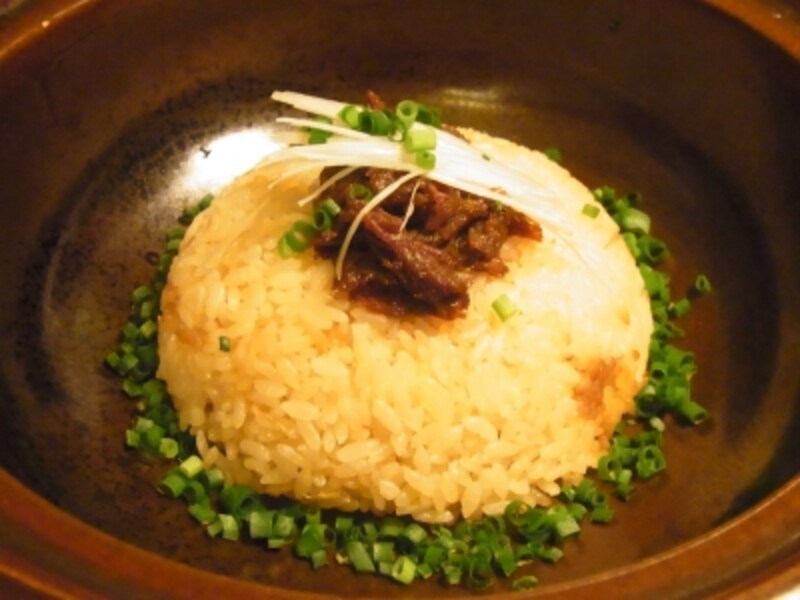 土鍋の矢澤御飯（1404円）