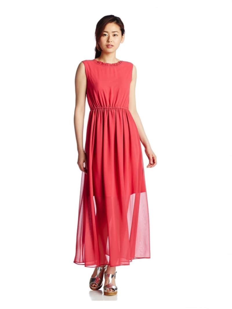 (ダニーアンドアン)Danny&Anne シフォンマキシワンピース