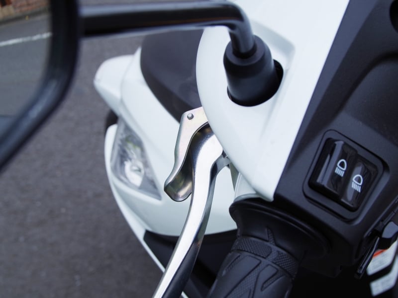 アドレス110undefinedリアブレーキロックシステム