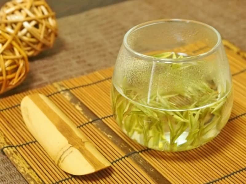 グラスで楽しむ中国緑茶