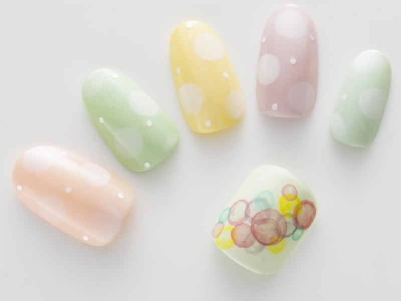 人気のパステルカラーでトレンドもバッチリ