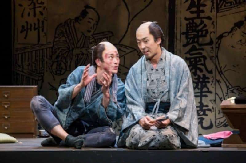 『戯作者銘々伝』撮影:谷古宇正彦