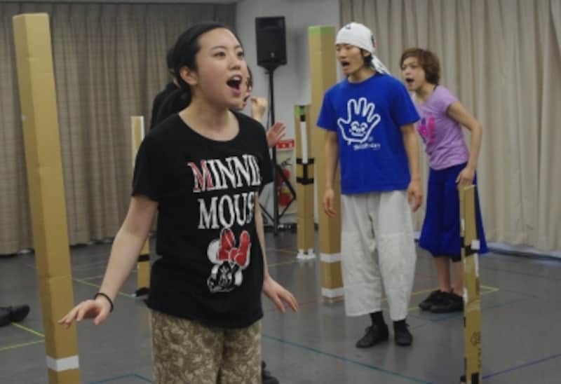 『あさはなび』稽古より(C)Marino&nbsp;Matsushima