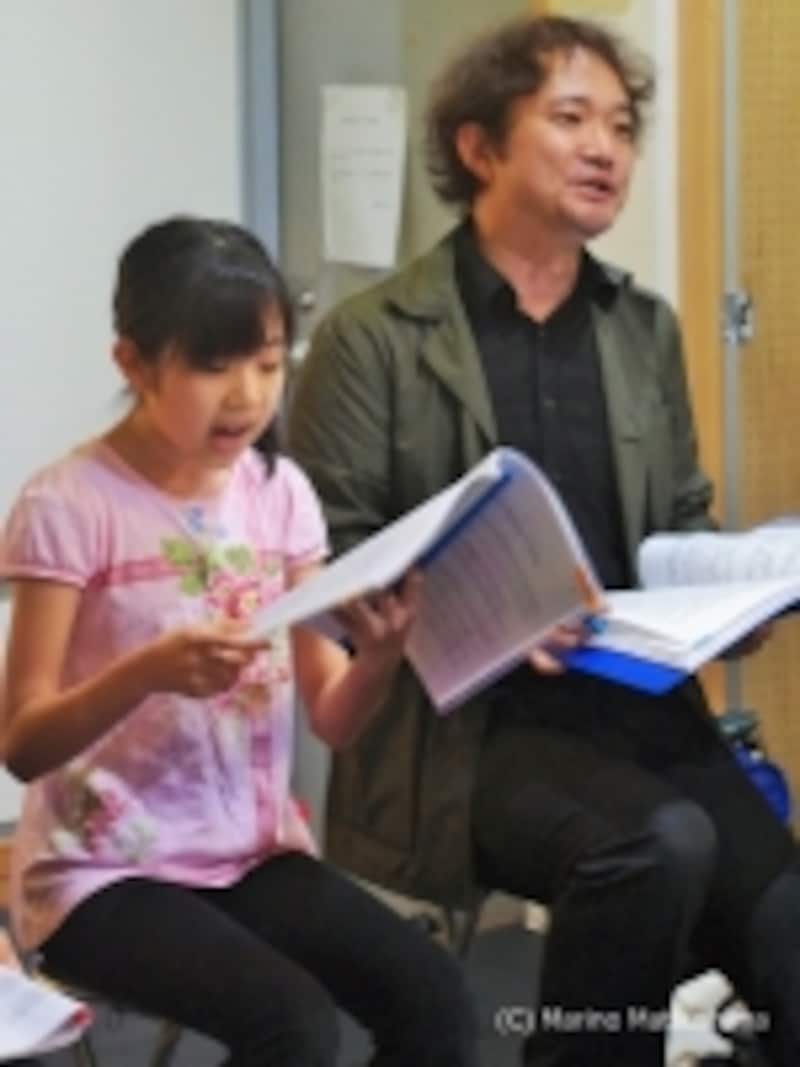 『秘密の花園』稽古風景(C)Marino Matsushima