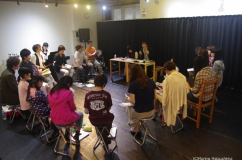 『秘密の花園』稽古風景(C)Marino Matsushima