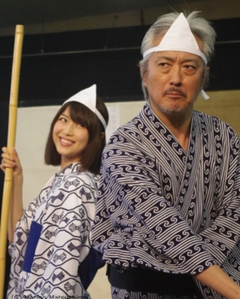 『戯作者銘々伝』稽古より。(C)Marino Matsushima