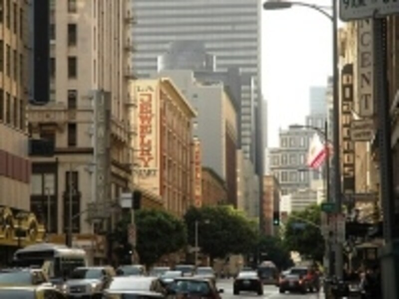 ツアーで行くと、ほとんどの場合、ロサンゼルスのダウンタウンに宿泊