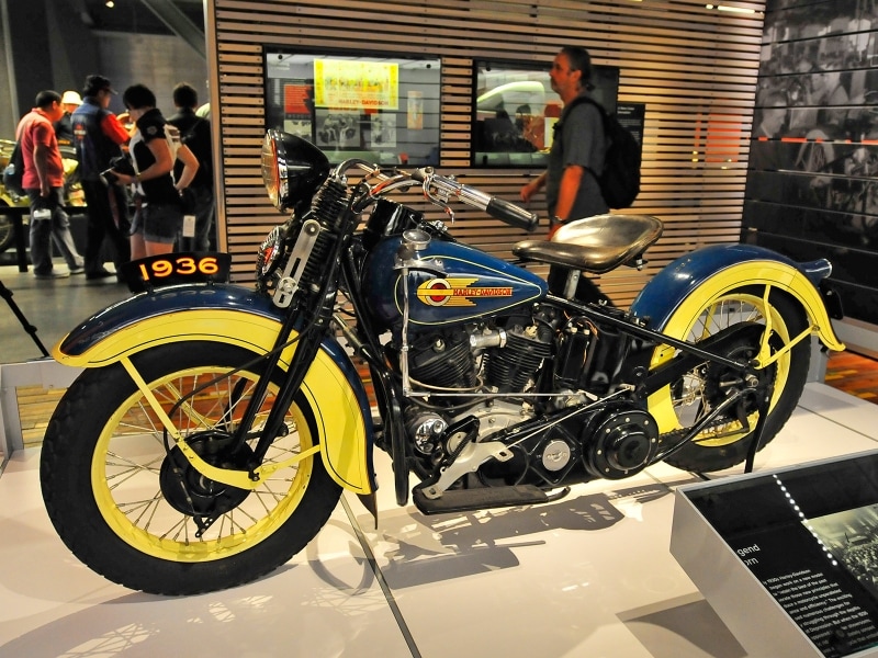 往年の名車と呼ばれるモデルのほとんどが、リアショックのないリジッドフレームを骨格としていた（写真：磯部孝夫）