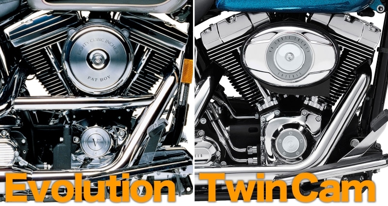 1984年から1999年までがエボリューションエンジン、2000年から現代までがツインカムエンジン