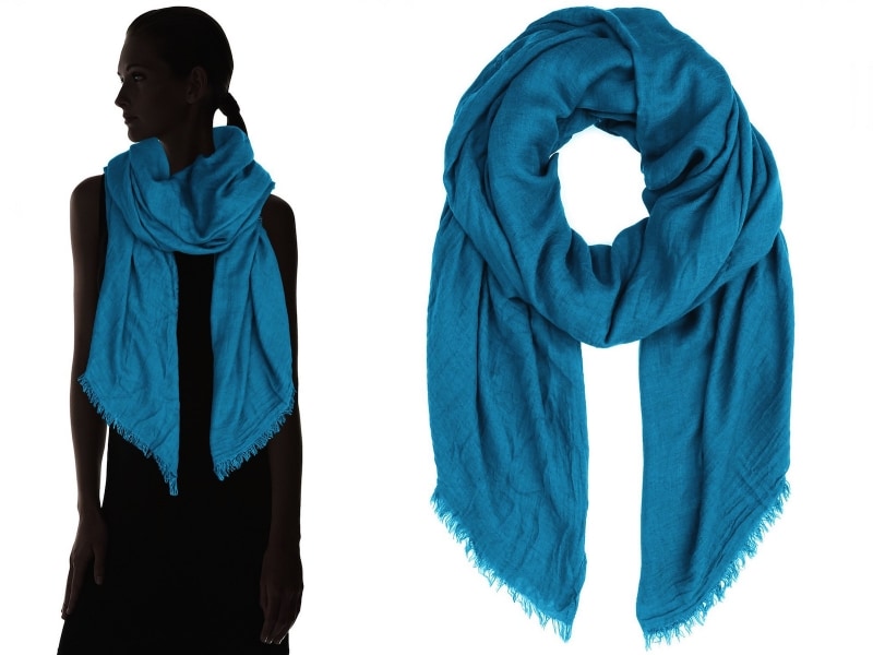 (ファリエロ サルティ)Faliero Sarti ストールAZZURA 140×195