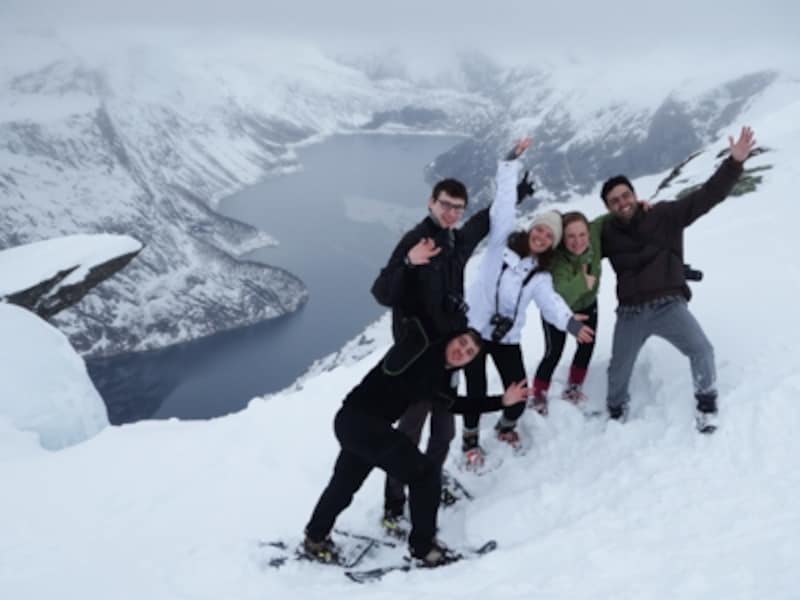 トロルの舌、冬のツアー