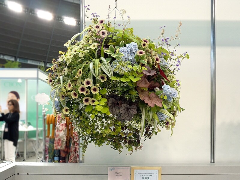 ハンギングバスケット部門特別賞作品