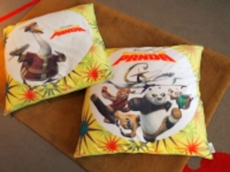 ファミリースイートのクッション