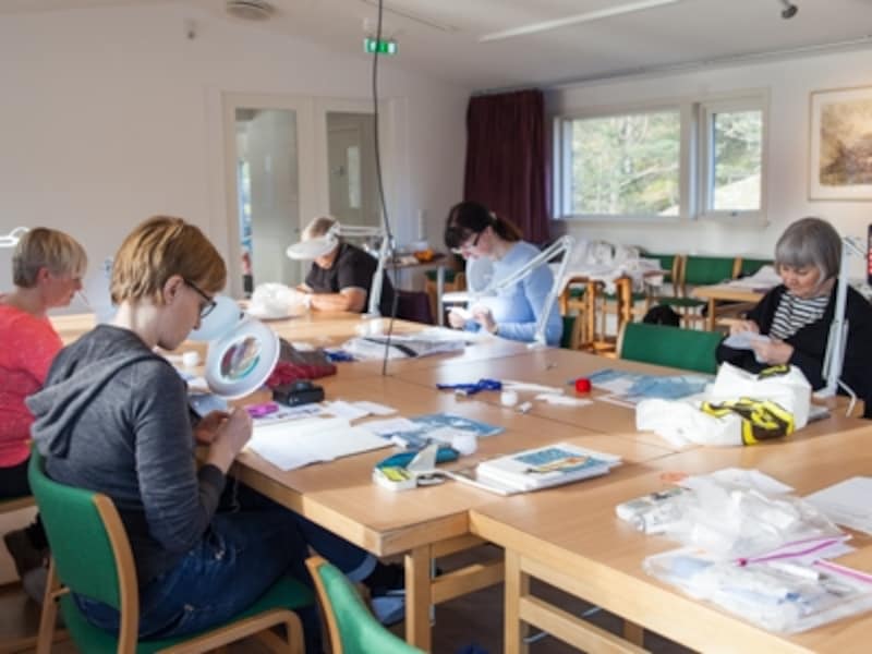 ハーダンガー刺繍レッスン