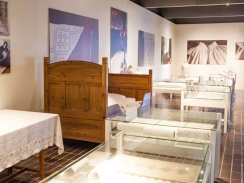 ハーダンガー刺繍の展示