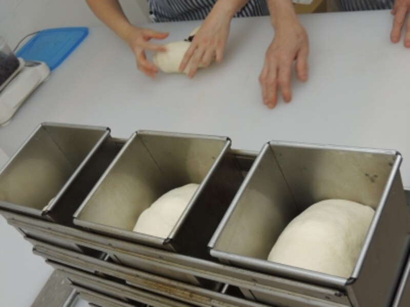 3つ繋がった特製の型