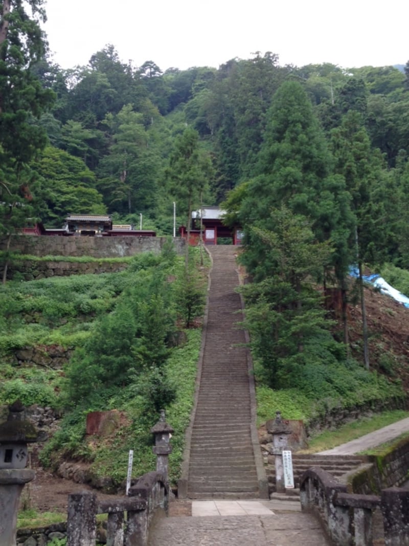 妙義神社の石段