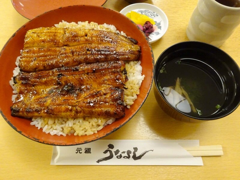 「元祖うなよし」うな丼並