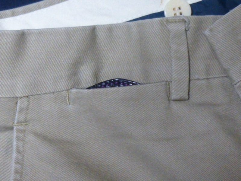 ウォッチポケットへの収納