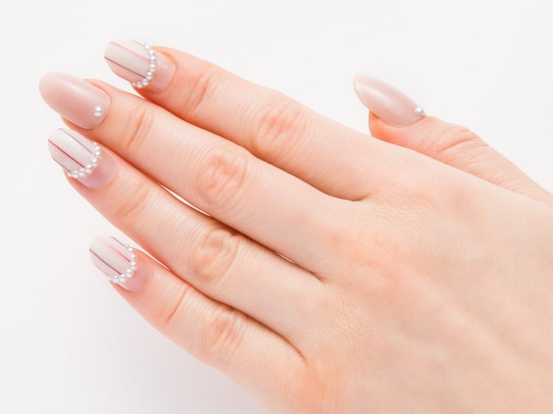 リングのようなパールがおしゃれ