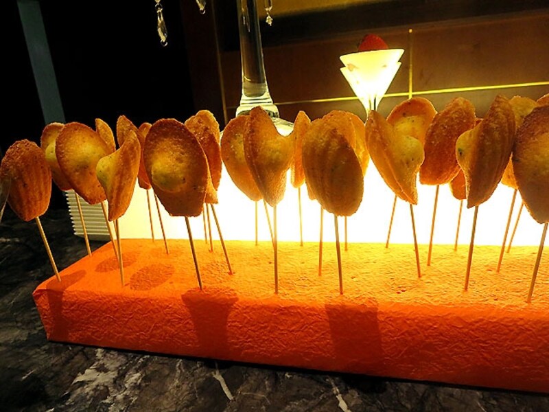 バーベナとライムの香るマドレーヌ