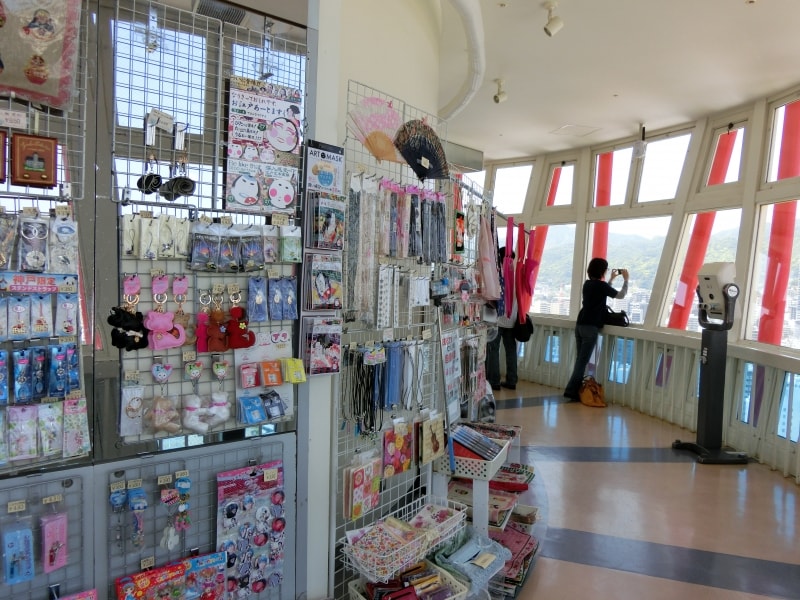 ポートタワーのお土産コーナー