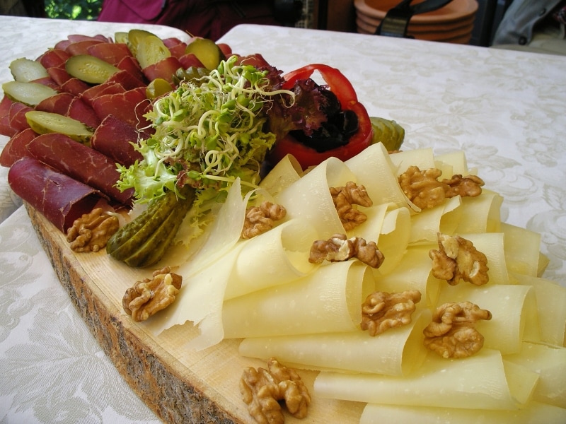 ホーベルケーゼの盛り合わせ