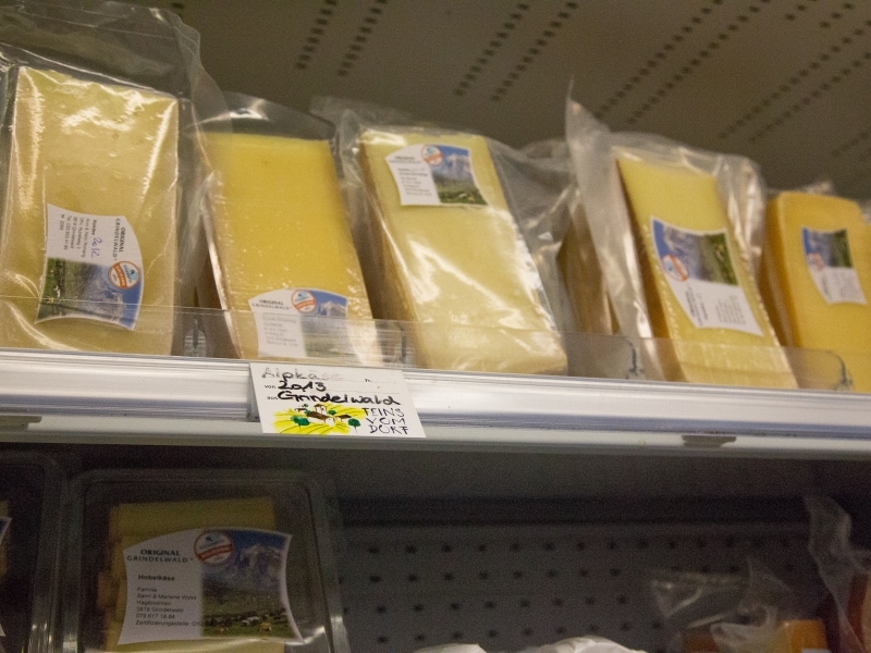 様々なサイズのアルプケーゼ