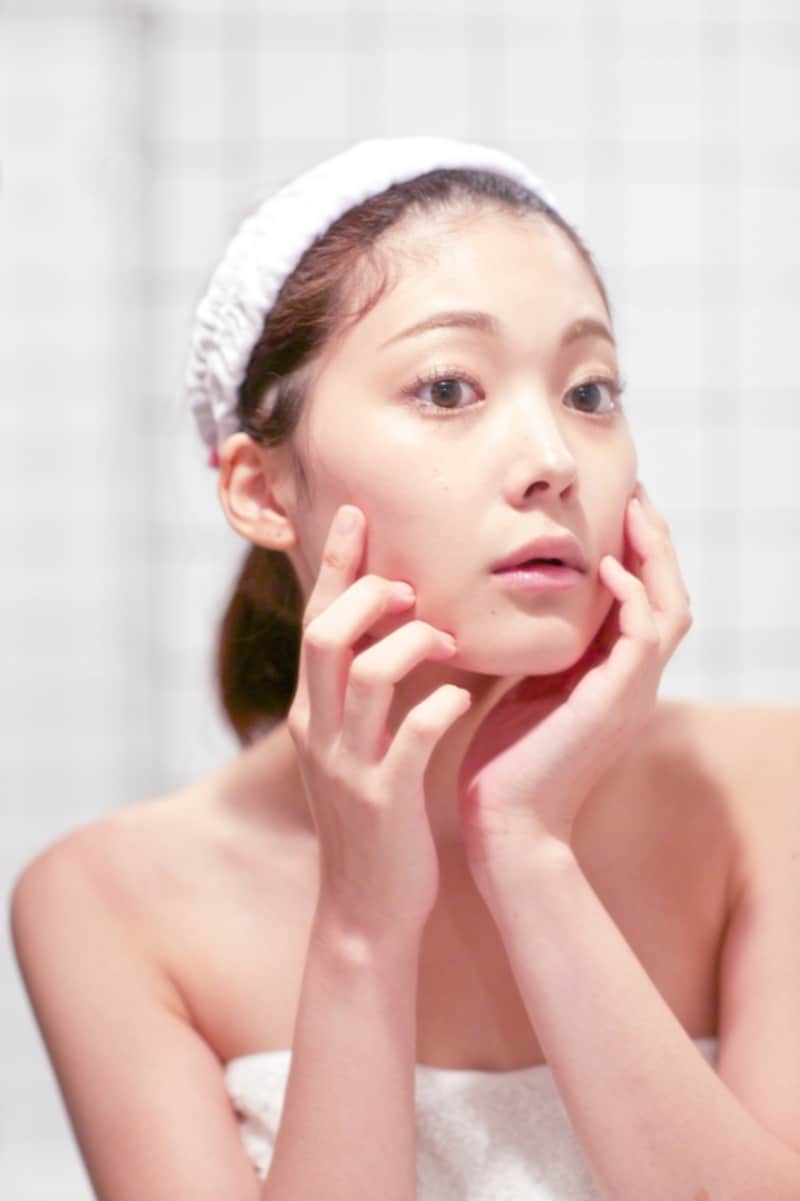 脱水は肌あれの原因に