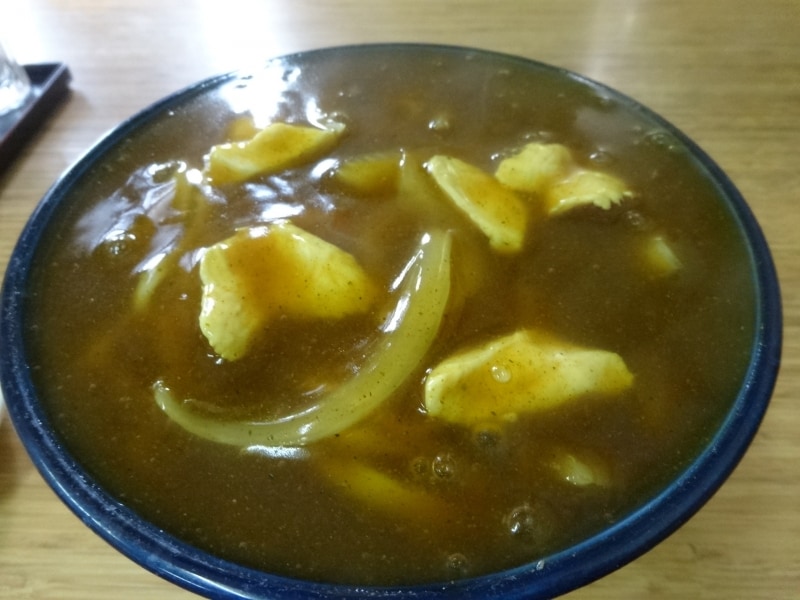 見た目は普通のカレー南蛮だ