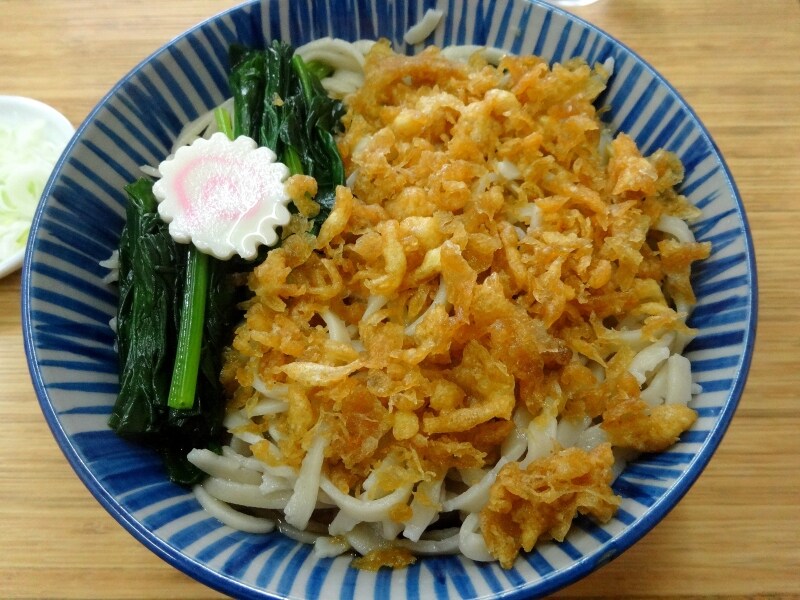 揚げ玉がおいしい！