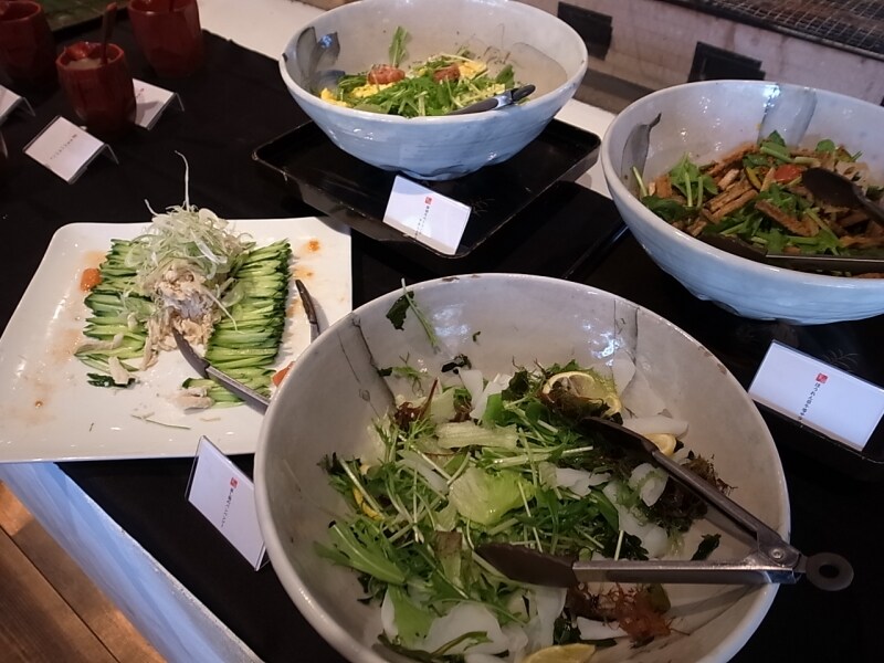 野菜ビュッフェ