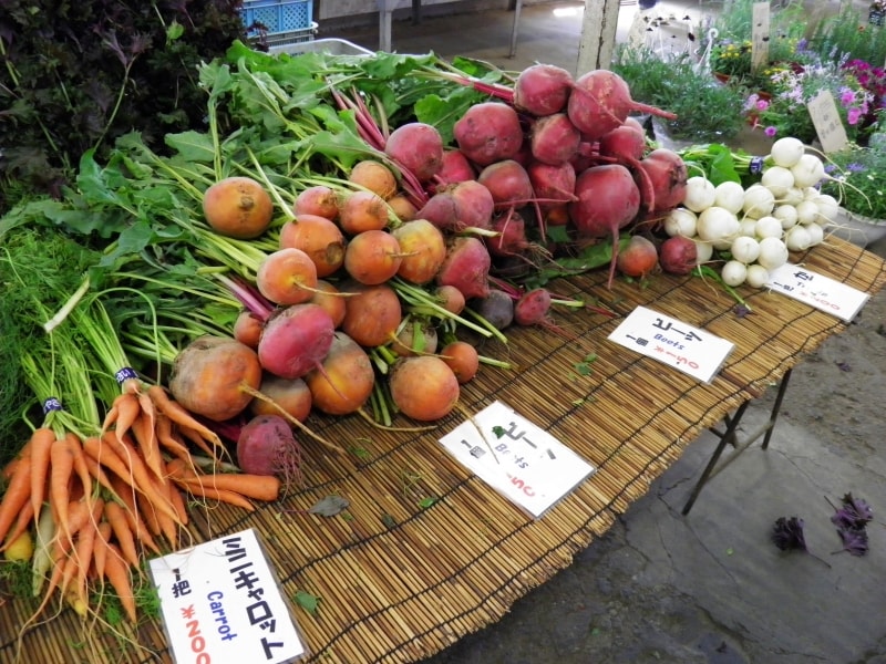 「レンバイ」の野菜