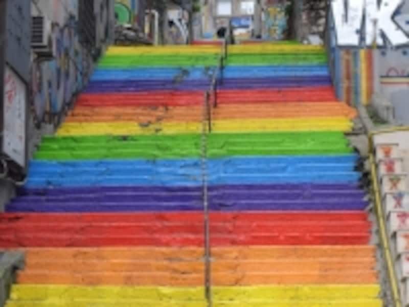 レインボー階段